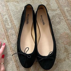 Suede Ballerette ballet flat